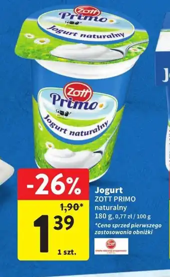 Intermarche Jogurt 180 g oferta