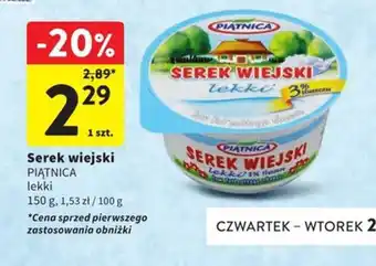 Intermarche Serek wiejski 150 g oferta