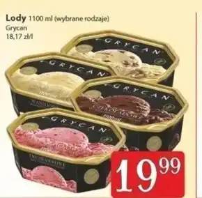 Społem Grycan lody waniliowe 1100 ml oferta