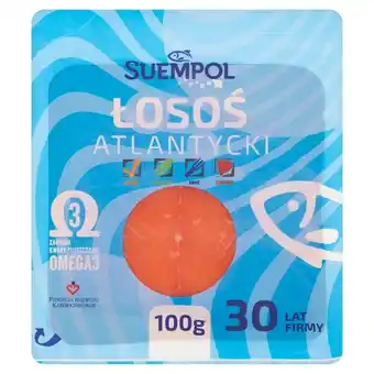 Topaz Suempol łosoś atlantycki wędzony na zimno plastrowany 100 g oferta