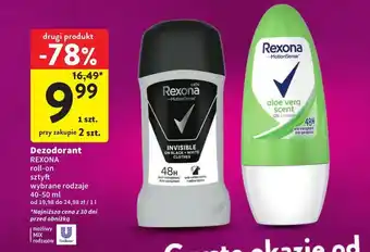 Intermarche Dezodorant REXONA 40-50ml oferta