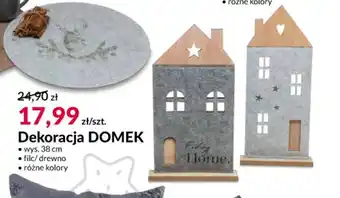 Agata Meble Dekoracja DOMEK wys. 38 cm oferta