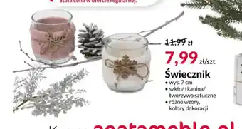 Agata Meble Świecznik wys. 7 cm oferta
