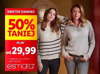 Lidl SWETER DAMSKI oferta