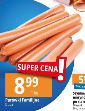 E.Leclerc Parówki Familijne Duda 1 kg oferta