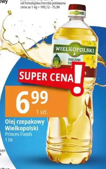 E.Leclerc Olej rzepakowy Wielkopolski Princes Foods 1l oferta