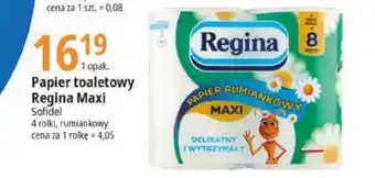 E.Leclerc Papier toaletowy Regina Maxi Sofidel 4 rolki oferta