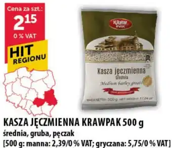 Eurocash Cash & Carry Kasza jęczmienna oferta