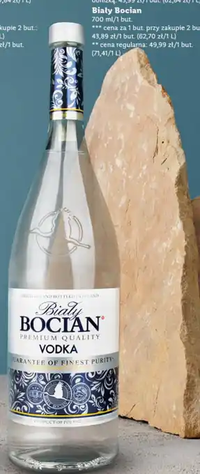 Lidl Wódka biały bocian oferta