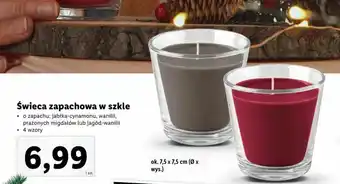 Lidl Świeca zapachowa w szkle oferta