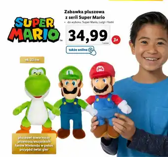 Lidl Zabawka pluszowa z serii Super Mario oferta