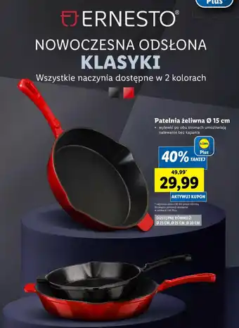 Patelnia żeliwna Ø 15 cm