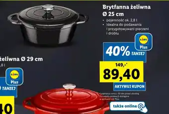 Lidl Brytfanna żeliwna Ø 25 cm oferta