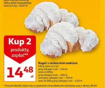 Auchan Rogal z niebieskim makiem 150 g oferta