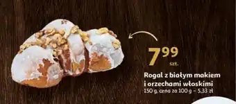 Auchan Rogal z białym makiem i orzechami włoskimi 150 g oferta