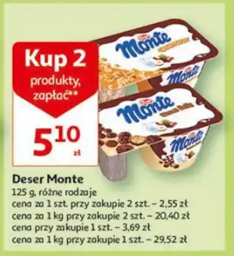 Auchan Deser Monte 125g oferta