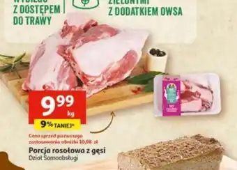 Auchan Porcja rosołowa z gęsi Dział Samoobsługi 1kg oferta