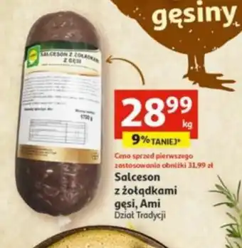 Salceson z z żołądkami gęsi, Ami 1kg