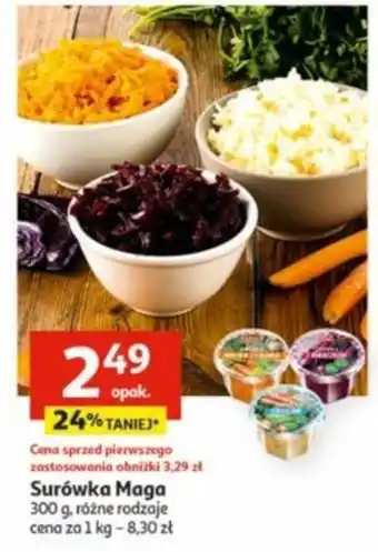 Auchan Surówka Maga 300 g oferta