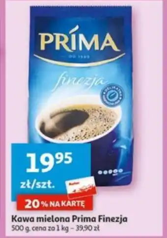 Auchan Kawa mielona Prima Finezja 500 g oferta