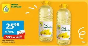 Auchan Olej rzepakowy 3l oferta