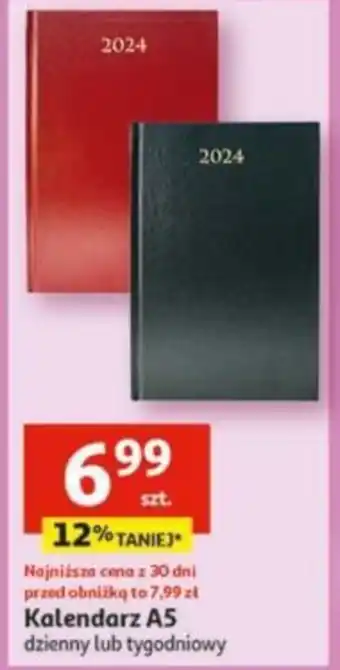 Auchan Kalendarz A5 oferta
