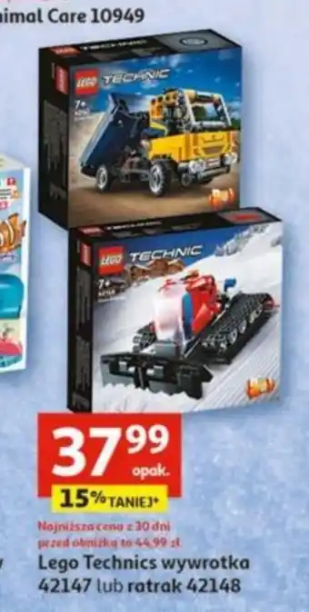 Auchan Lego Technics wywrotka 42147 lub ratrak 42148 oferta