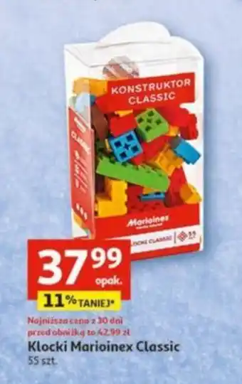 Auchan Klocki Marioinex Classic oferta