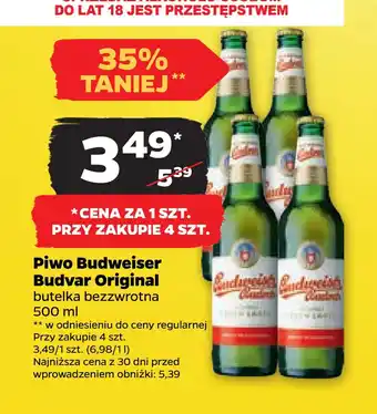 Netto Piwo budweiser budvar original oferta