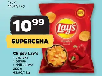 Netto Chipsy lay's oferta