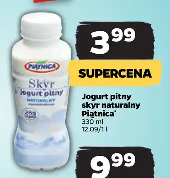 Netto Jogurt pitny skyr naturalny piątnica oferta