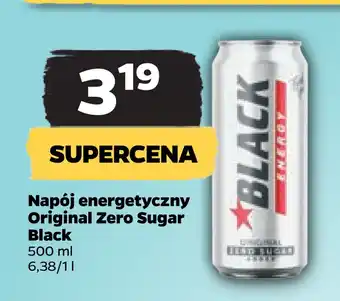 Netto Napój energetyczny original zero sugar black oferta