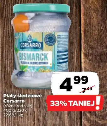 Netto Płaty śledziowe corsarro oferta