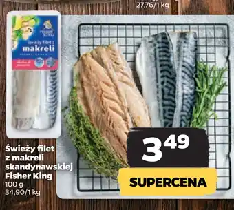 Netto Świeży filet z makreli skandynawskiej fisher king oferta