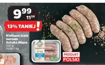 Netto Kiełbasa biała surowa sztuka mięsa oferta