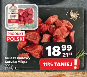 Netto Gulasz wołowy sztuka mięsa oferta