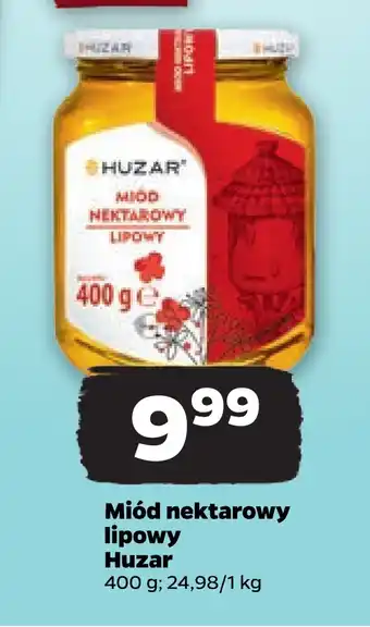 Netto Miód nektarowy lipowy huzar oferta