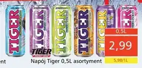 Społem Tiger hyper splash gazowany napój energetyzujący 500 ml oferta