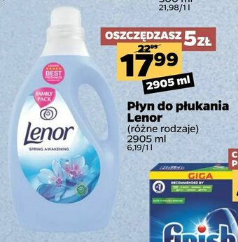 Netto Płyn do płukania Lenor oferta