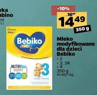 Netto Mleko modyfikowane dla dzieci Bebiko oferta