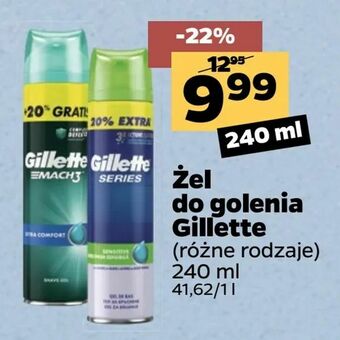 Netto Żel do golenia Gillette oferta