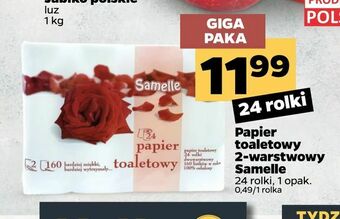 Netto Papier toaletowy 2-warstwowy Samelle oferta