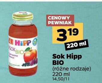 Netto Sok Hipp BIO oferta