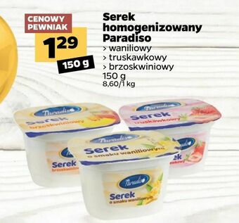 Netto Serek homogenizowany Paradiso oferta