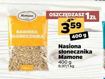 Netto Nasiona słonecznika Mamone oferta