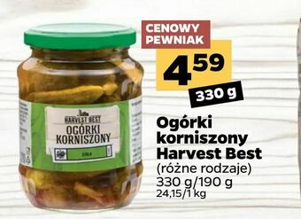 Netto Ogórki korniszony Harvest Best oferta
