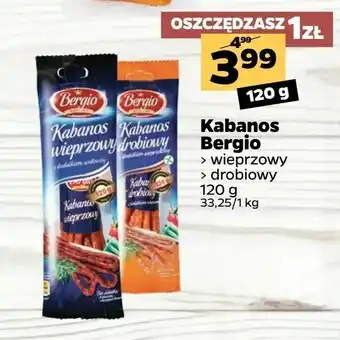 Netto Kabanos Bergio oferta