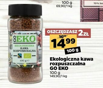 Netto Ekologiczna kawa rozpuszczalna GO EKO oferta