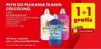 Biedronka Płyn do płukania tkanin coccolino 1,45l oferta