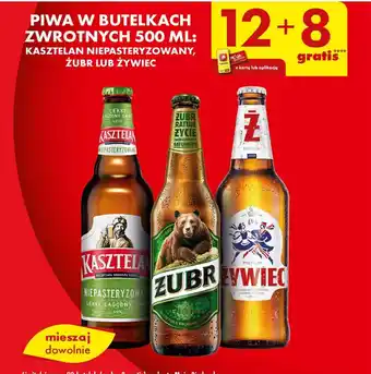 Biedronka PIWA W BUTELKACH ZWROTNYCH 500 ML oferta